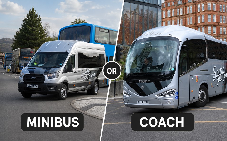 minibus or coach