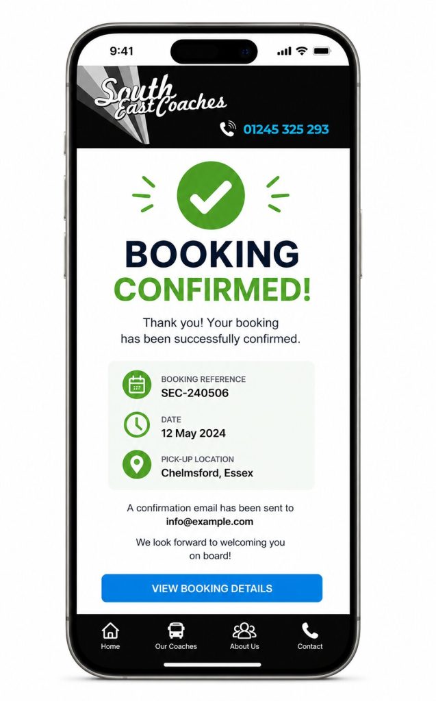 booking confirmed