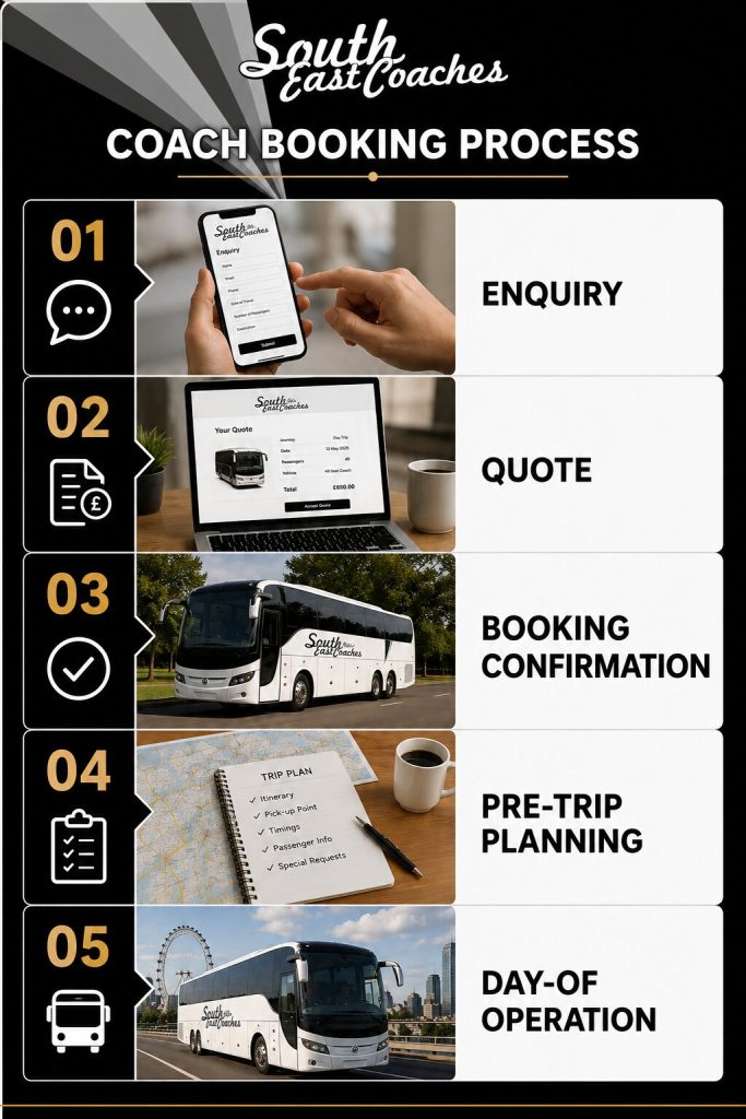 coach booking process